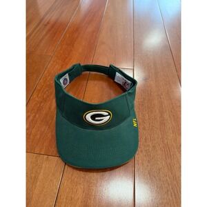 Logo Athletic Green Bay Packers Visor Mens Green NFL Football OSFA